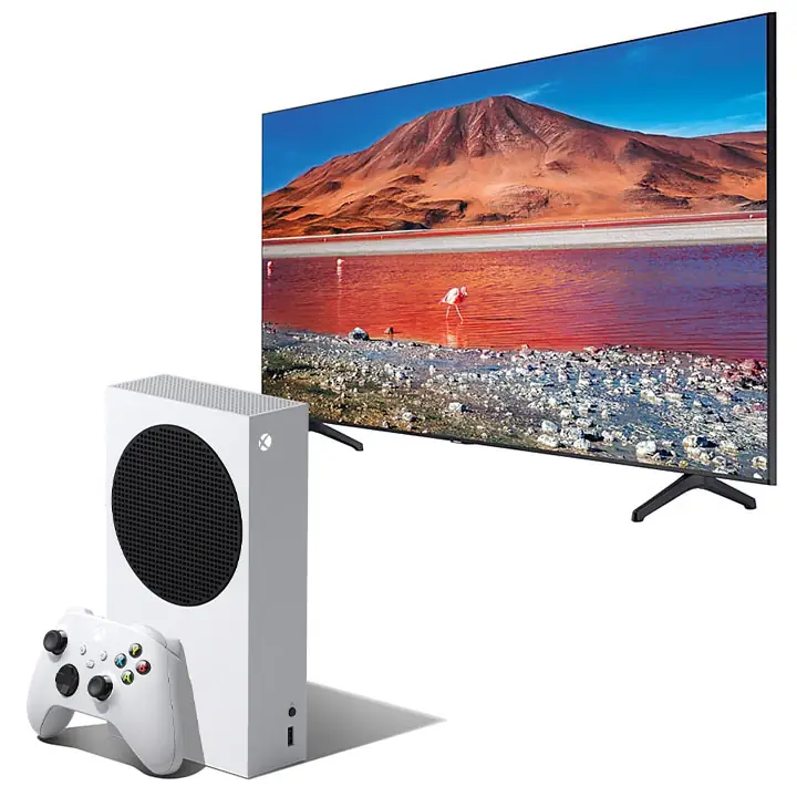 Samsung 58” TU7000 Crystal UHD 4K Smart TV & Xbox Series S Bundle