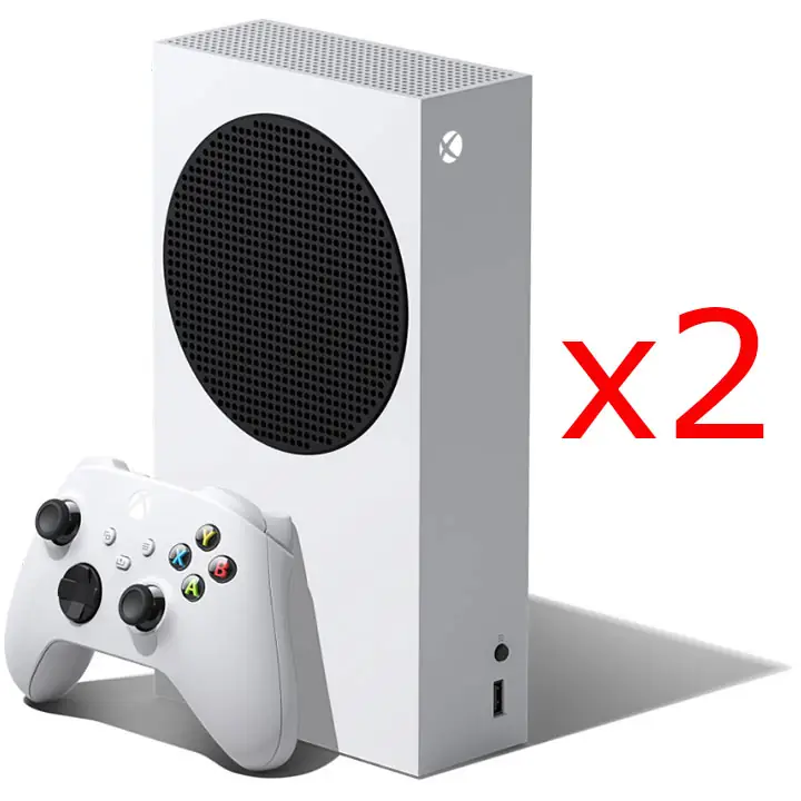 Xbox Series S 512 GB Gaming Console White - Bundle of 2