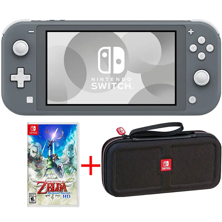 Nintendo Switch Lite - Gray Bundle