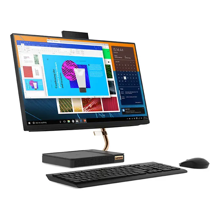 Lenovo 23.8” IdeaCentre i5-9400T AIO Touchscreen Desktop (8GB/256GB+1TB/Win 10H)