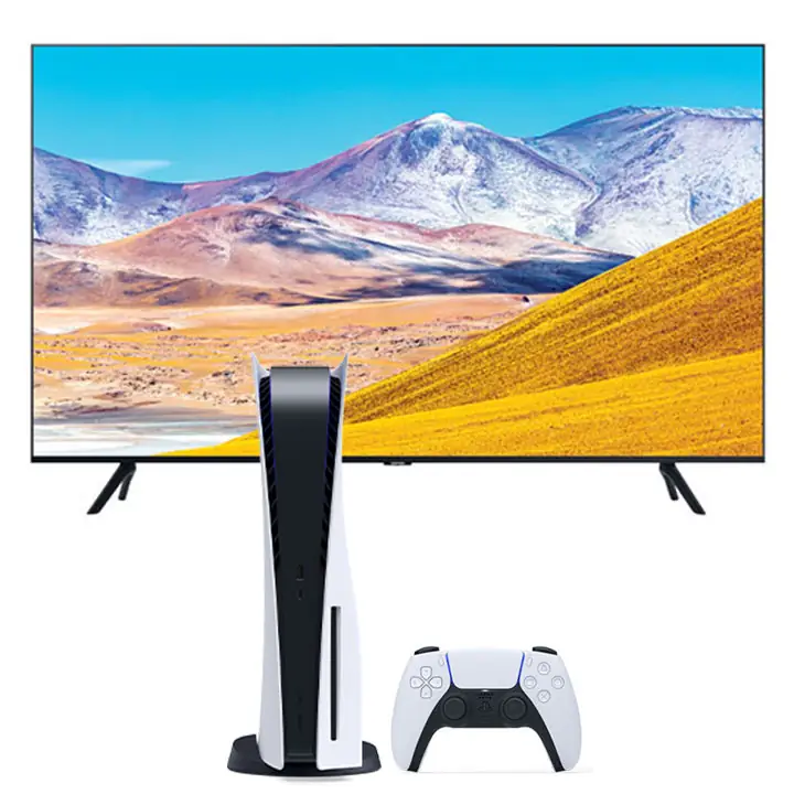 Samsung 65 TU8000 UHD 4K Smart TV PS5 Disc Gaming Console
