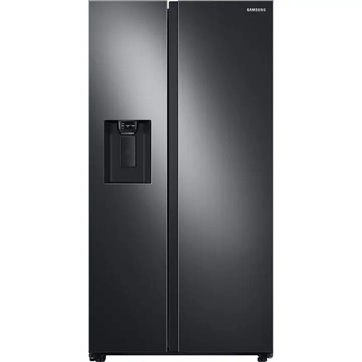 Samsung 27.4 Cu. Ft. Side-by-Side Refrigerator - Black stainless steel