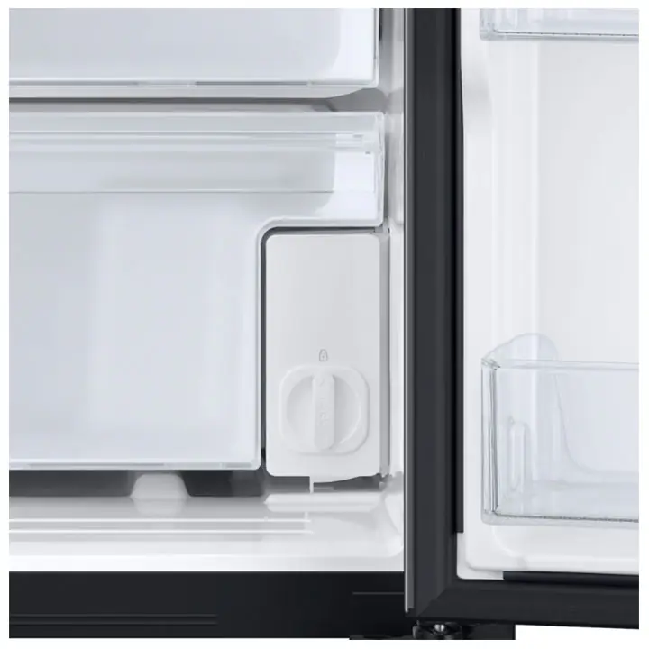 Samsung 27.4 Cu. Ft. Side-by-Side Refrigerator - Black stainless steel