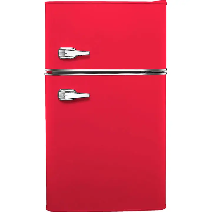 Insignia 3.1 cu.ft. Mini Fridge with Top Freezer - Red BB21540829