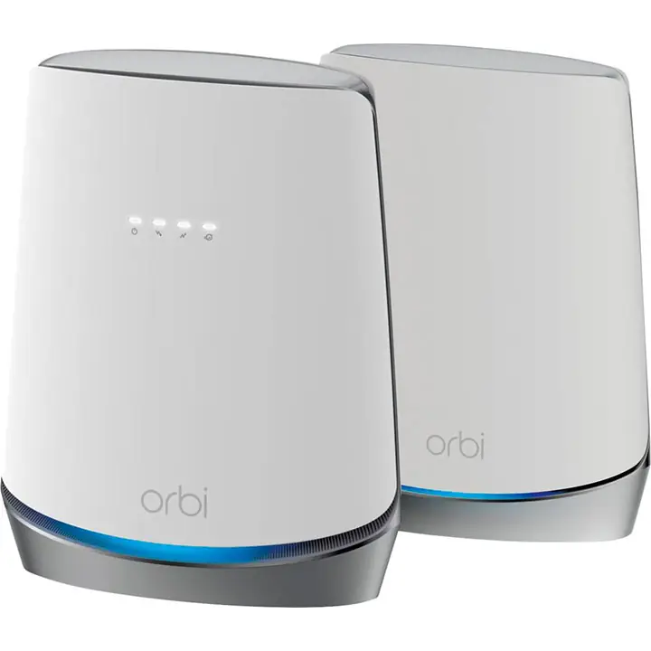 NETGEAR Orbi Tri-Band AX4200 Mesh WiFi System with 3.1 Cable Modem (2-Pack) - White